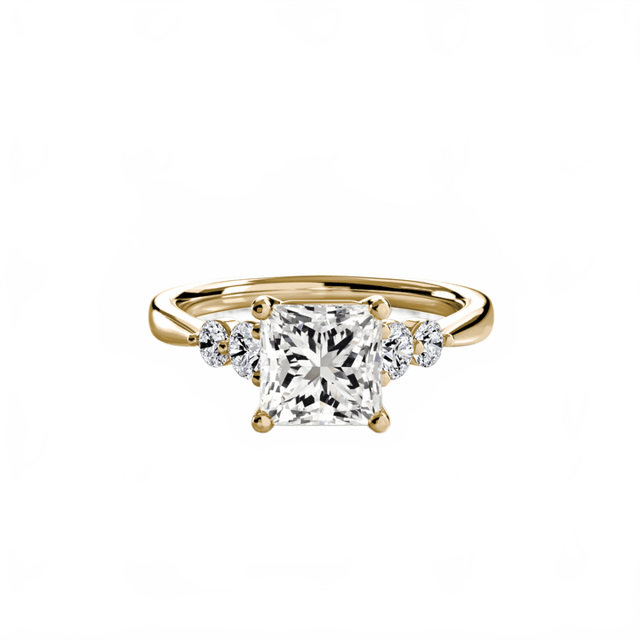 Solitaire With Shoulder Accents 2 in setting by 18 KARATS
