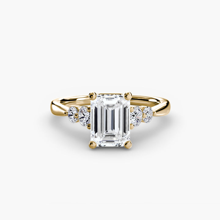 Solitaire With Shoulder Accents 2 in setting by 18 KARATS