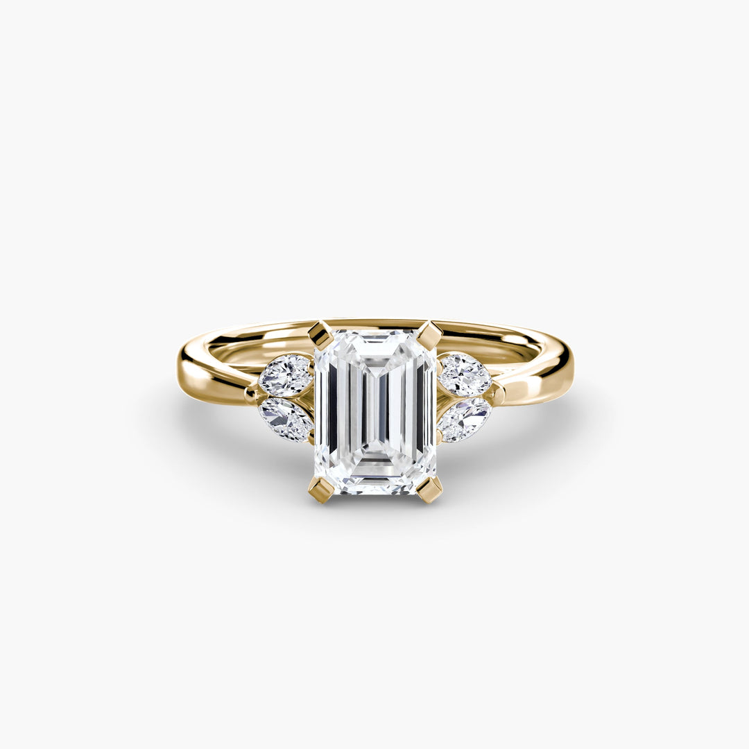 The Celestial Cluster Ring 2 in setting by 18 KARATS