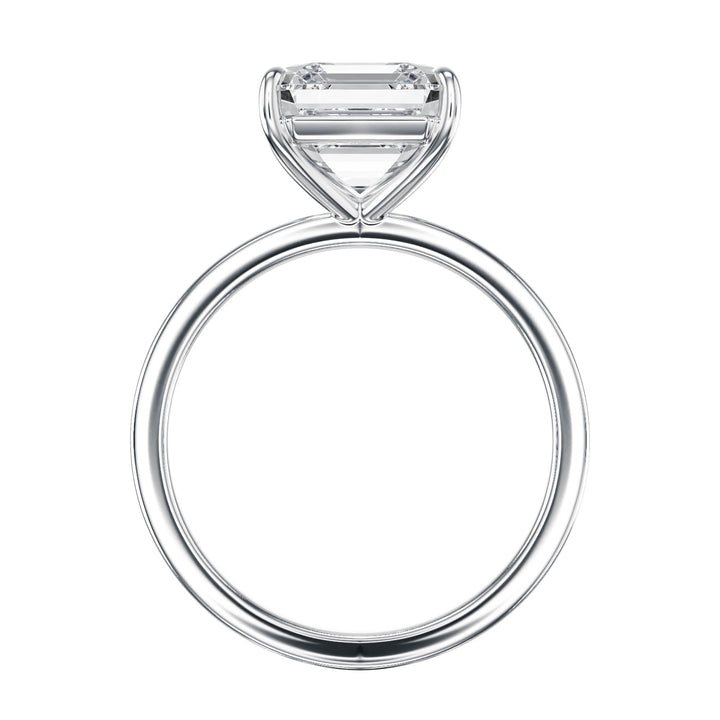 The Grace Asscher Solitaire Engagement Ring - R1045 in Ring by 18 KARATS INC.