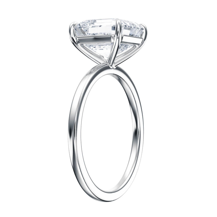 The Grace Asscher Solitaire Engagement Ring - R1045 in Ring by 18 KARATS INC.