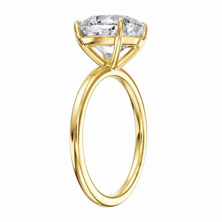 The Grace Cushion Solitaire Engagement Ring in Ring by 18 KARATS INC.