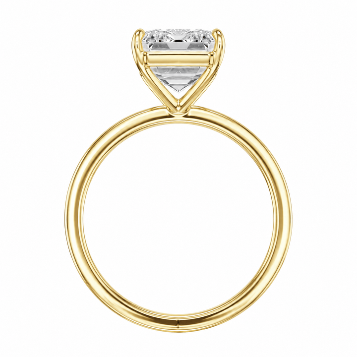 The Grace Emerald Lab Diamond Engagement Ring in Ready Rings by 18 KARATS INC.