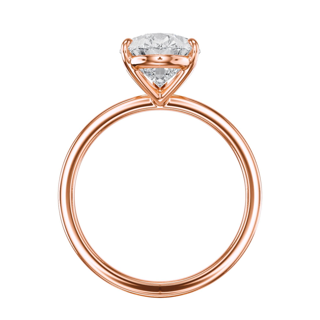 The Grace Pear Lab Diamond Engagement Ring - R1012 in Ready Rings by 18 KARATS INC.