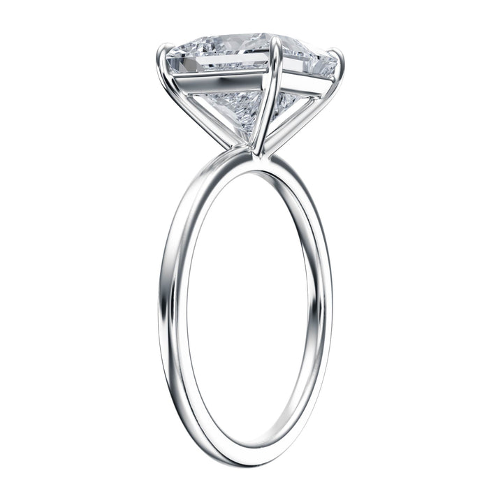 The Grace Princess Solitaire Engagement Ring - R1045 in Ring by 18 KARATS INC.