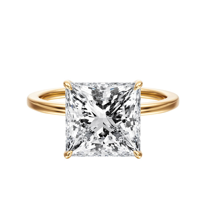 The Grace Princess Solitaire Engagement Ring - R1045 in Ring by 18 KARATS INC.