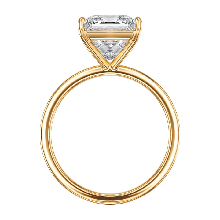 The Grace Princess Solitaire Engagement Ring - R1045 in Ring by 18 KARATS INC.