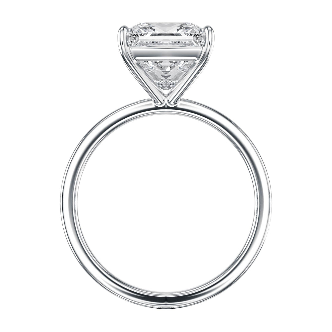 The Grace Princess Solitaire Engagement Ring - R1045 in Ring by 18 KARATS INC.