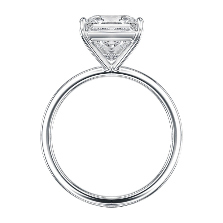 The Grace Princess Solitaire Engagement Ring - R1045 in Ring by 18 KARATS INC.