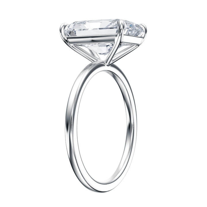 The Grace Radiant Solitaire Engagement Ring - R1036 in Ring by 18 KARATS INC.