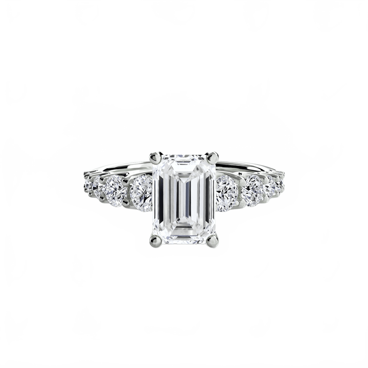 The Graduated Accent Ring in setting by 18 KARATS