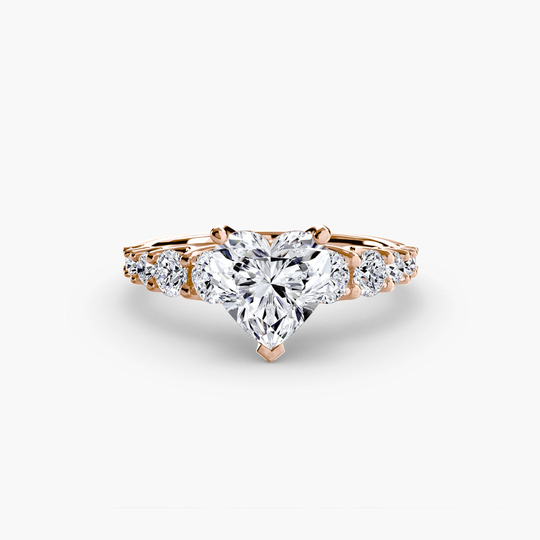 The Graduated Accent Ring in setting by 18 KARATS