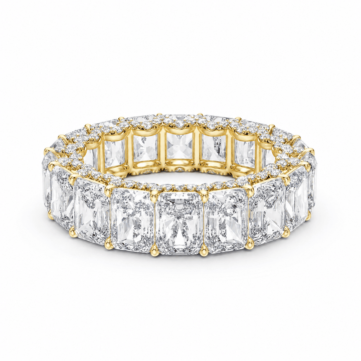 The Radiant Eternity Pavé Wedding Band in Wedding Bands by 18 KARATS INC.