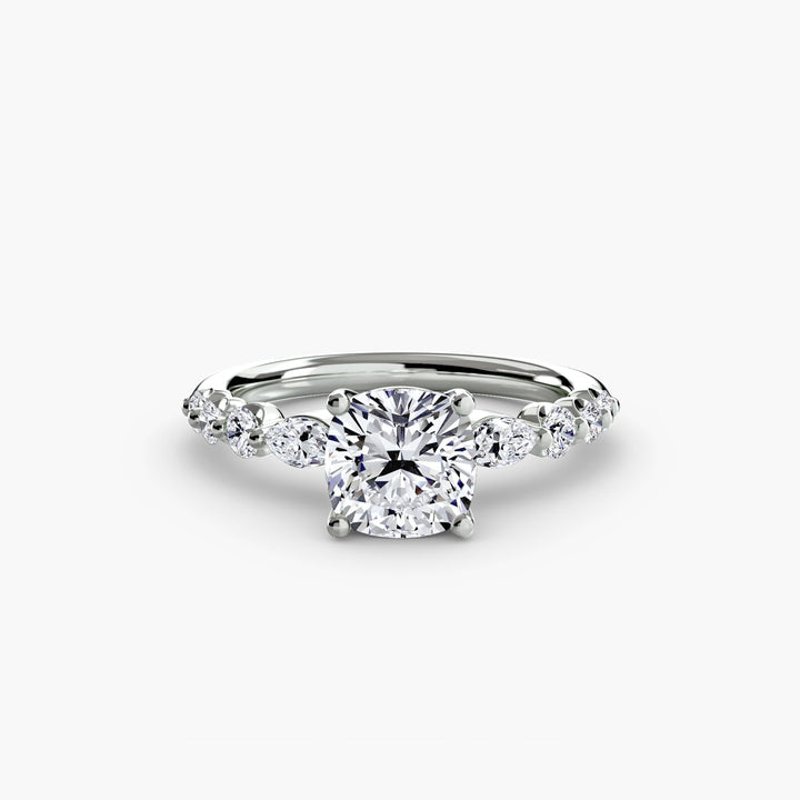 The Tiered Accent Ring in setting by 18 KARATS