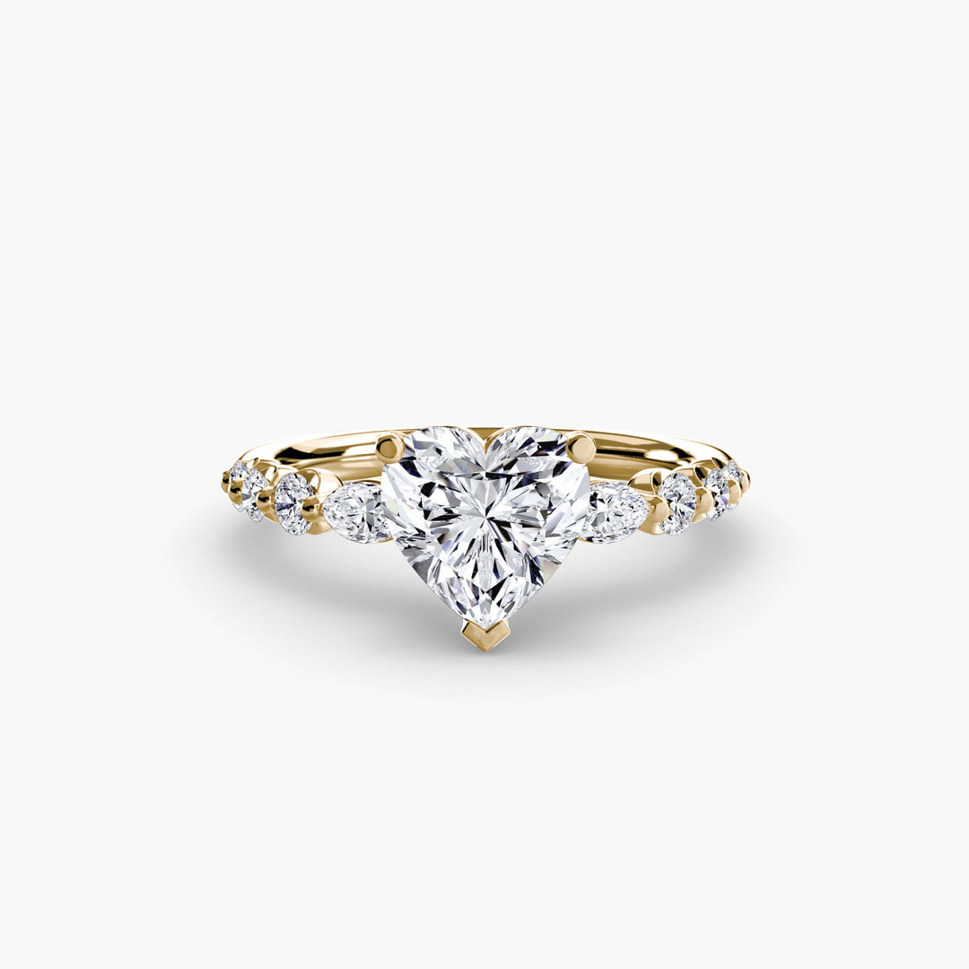 The Tiered Accent Ring in setting by 18 KARATS