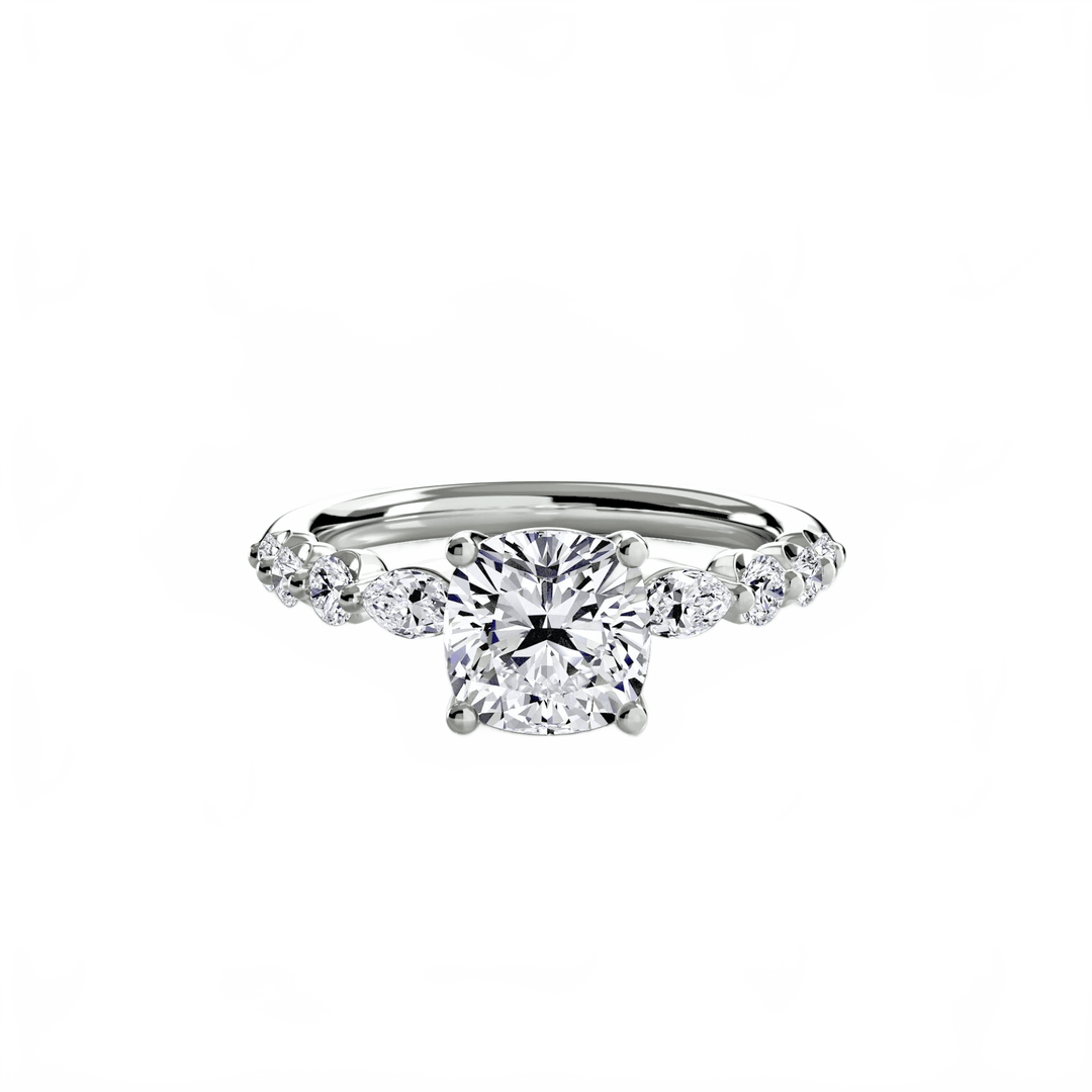 The Tiered Accent Ring in setting by 18 KARATS