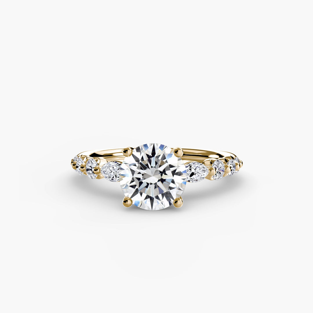 The Tiered Accent Ring in setting by 18 KARATS