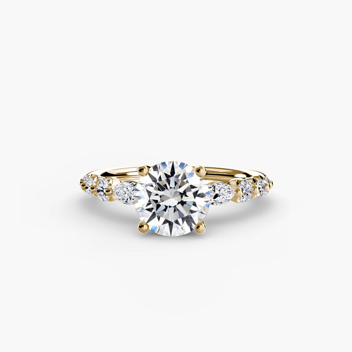 The Tiered Accent Ring in setting by 18 KARATS