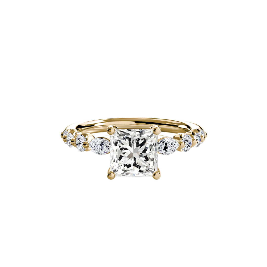 The Tiered Accent Ring in setting by 18 KARATS