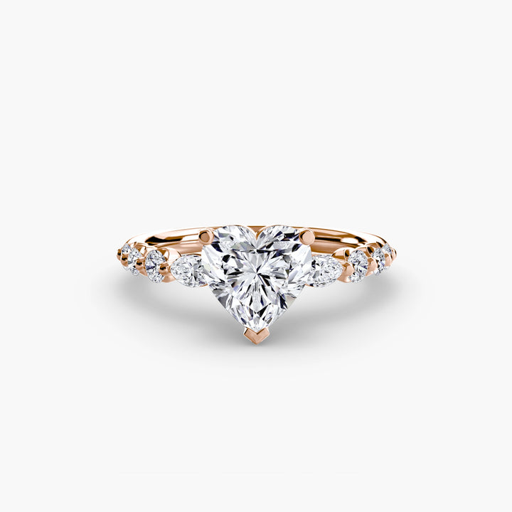 The Tiered Accent Ring in setting by 18 KARATS