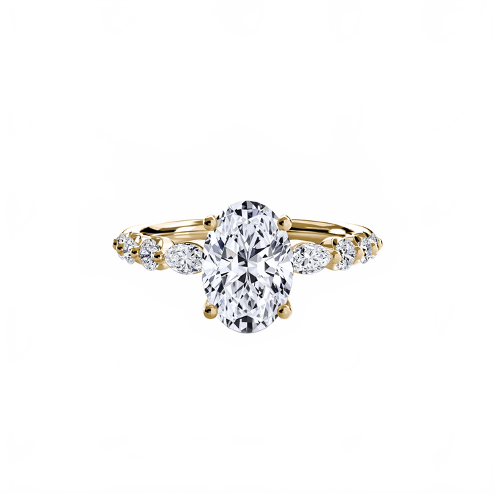 The Tiered Accent Ring in setting by 18 KARATS