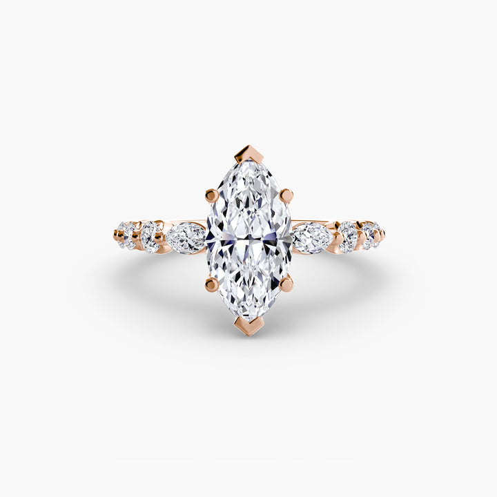 The Tiered Accent Ring in setting by 18 KARATS