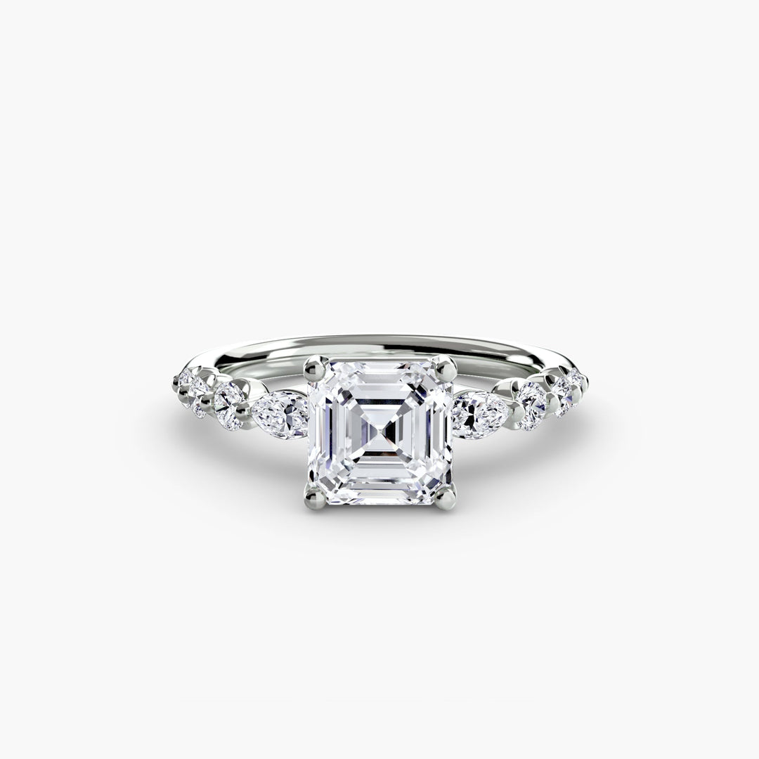 The Tiered Accent Ring in setting by 18 KARATS
