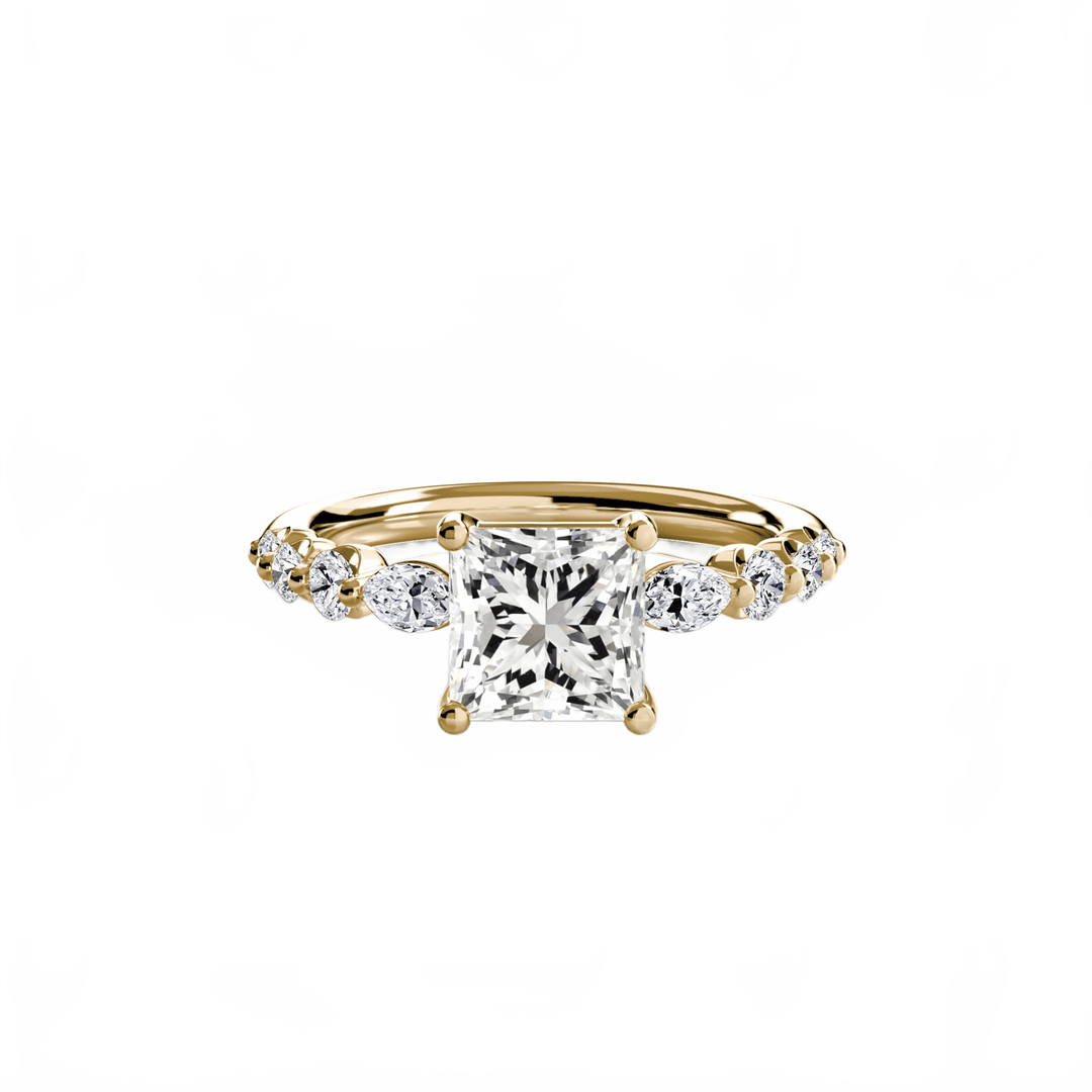 The Tiered Accent Ring in setting by 18 KARATS