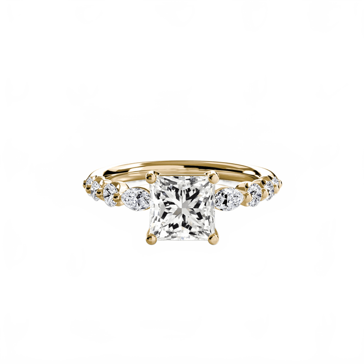 The Tiered Accent Ring in setting by 18 KARATS