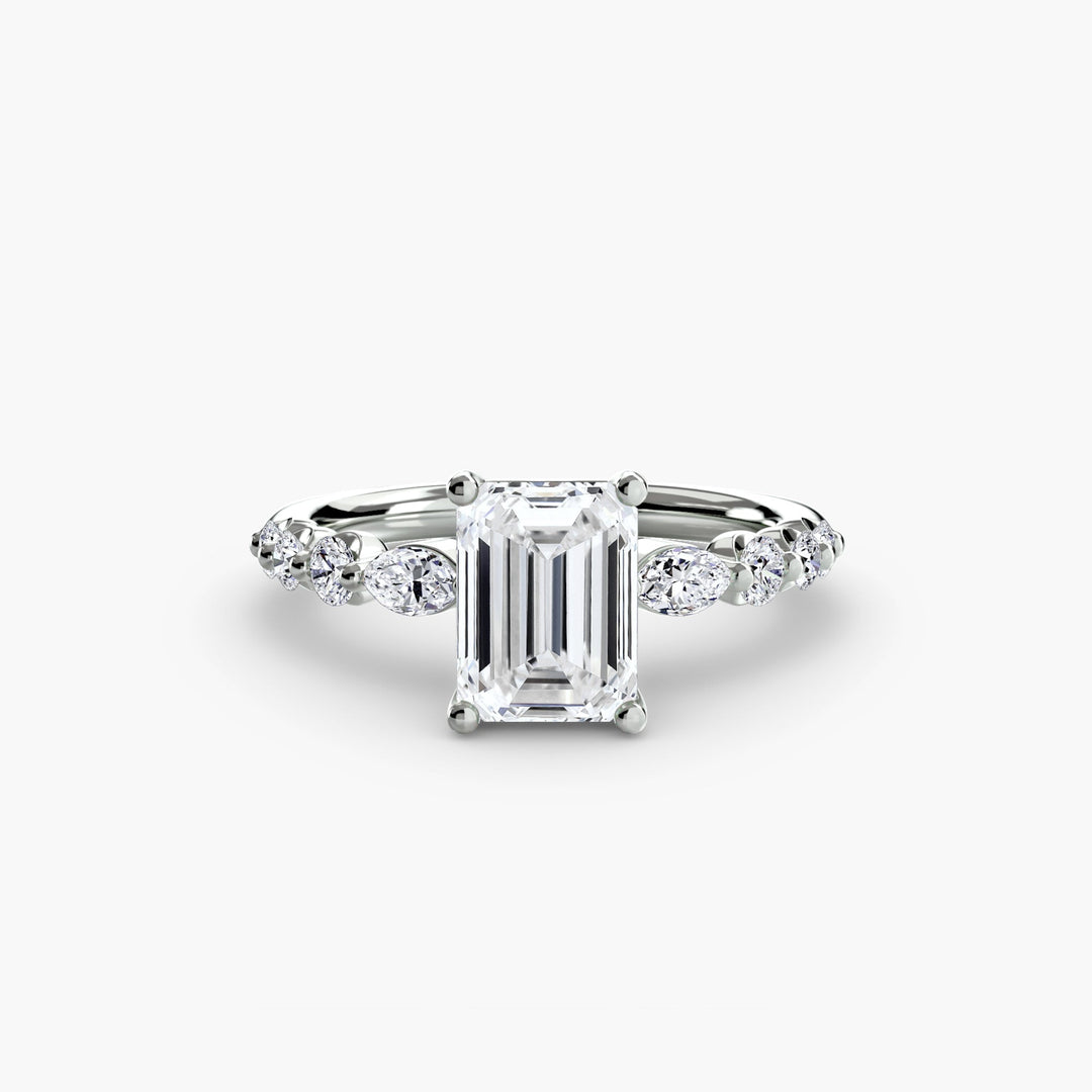 The Tiered Accent Ring in setting by 18 KARATS