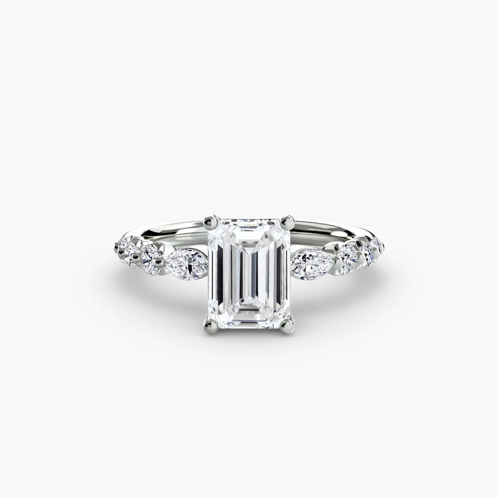 The Tiered Accent Ring in setting by 18 KARATS