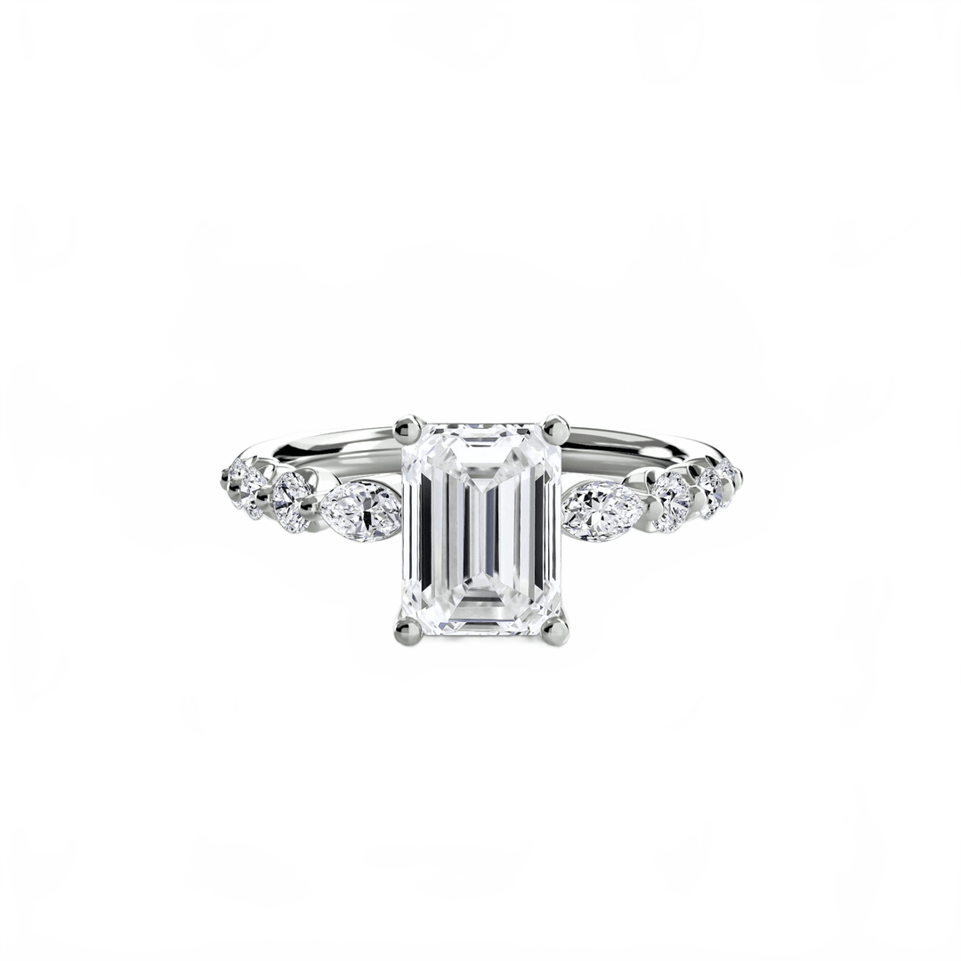 The Tiered Accent Ring in setting by 18 KARATS