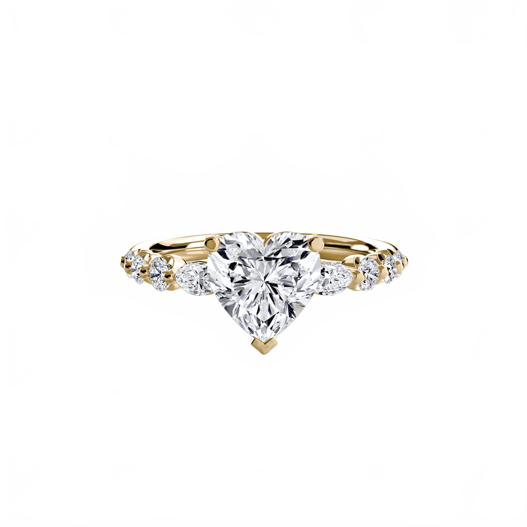 The Tiered Accent Ring in setting by 18 KARATS
