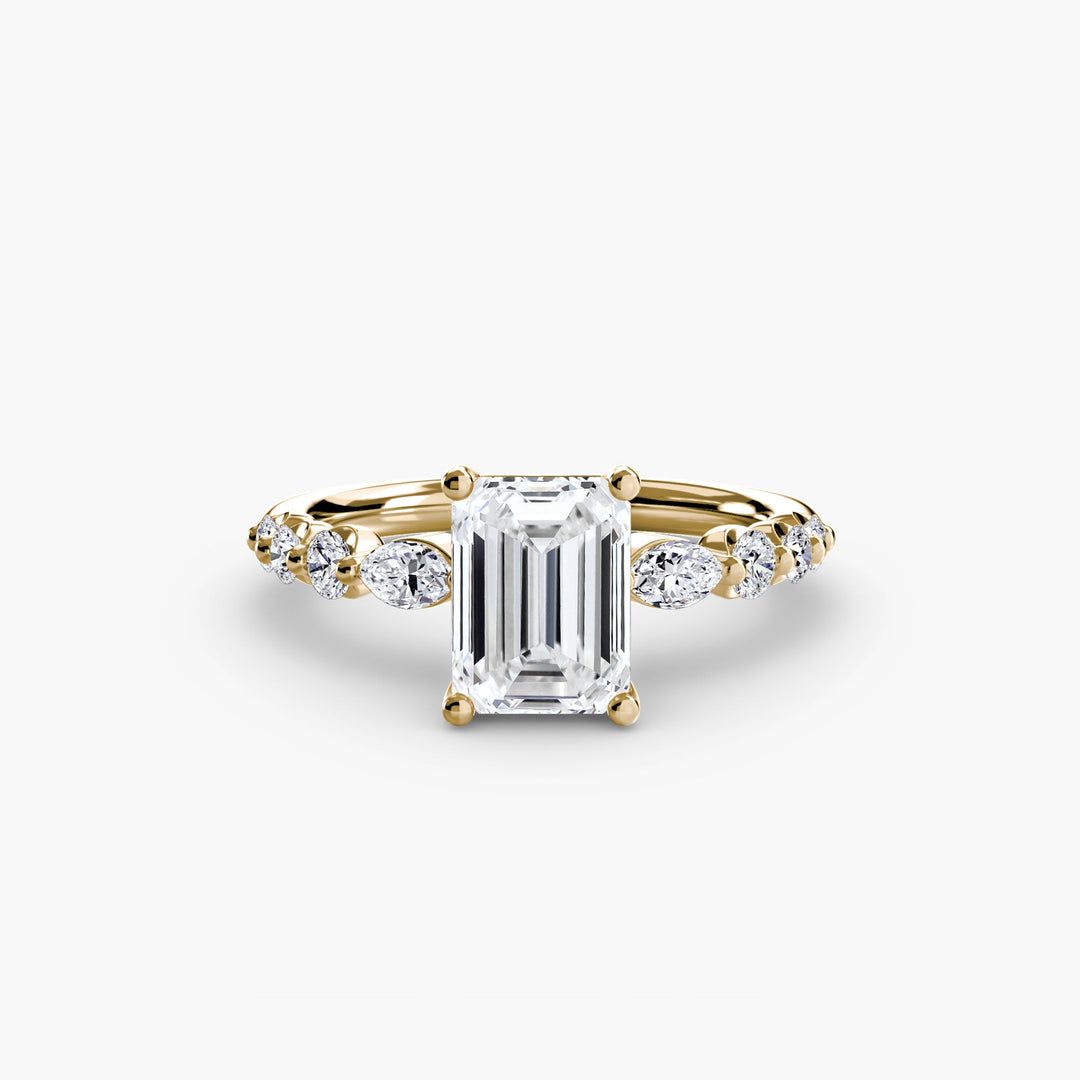The Tiered Accent Ring in setting by 18 KARATS