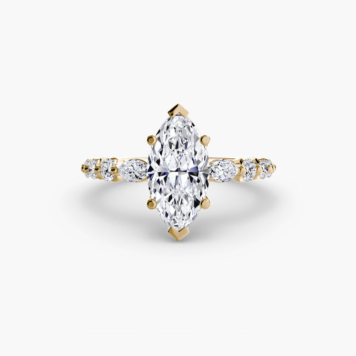 The Tiered Accent Ring in setting by 18 KARATS
