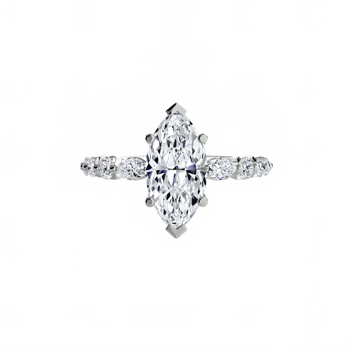 The Tiered Accent Ring in setting by 18 KARATS