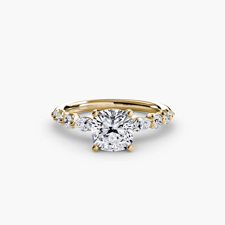 The Tiered Accent Ring in setting by 18 KARATS