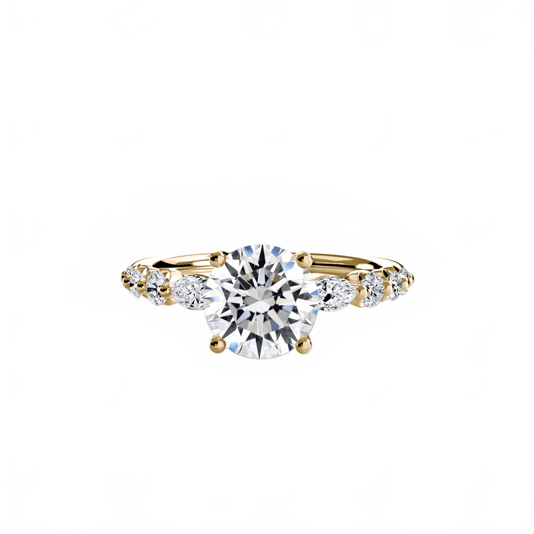 The Tiered Accent Ring in setting by 18 KARATS