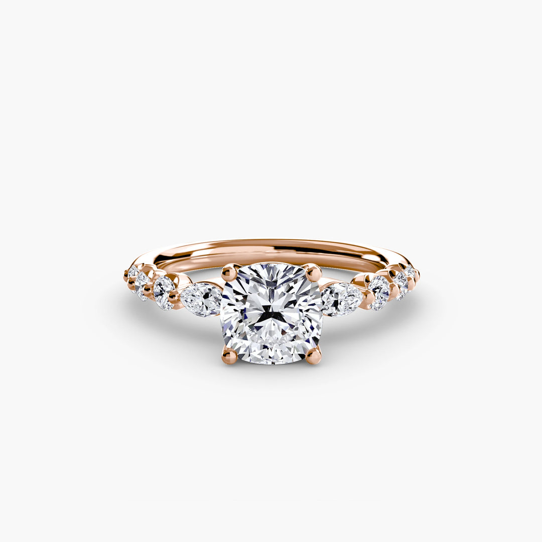 The Tiered Accent Ring in setting by 18 KARATS