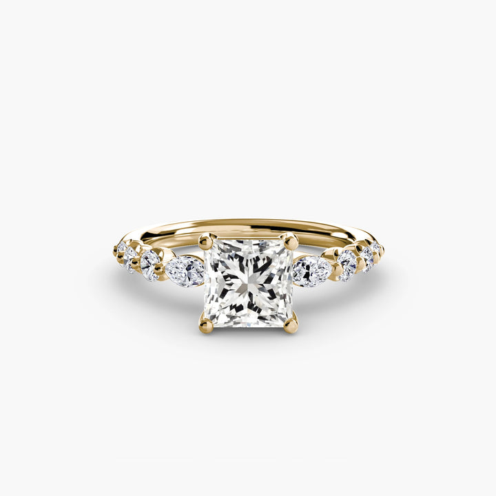 The Tiered Accent Ring in setting by 18 KARATS