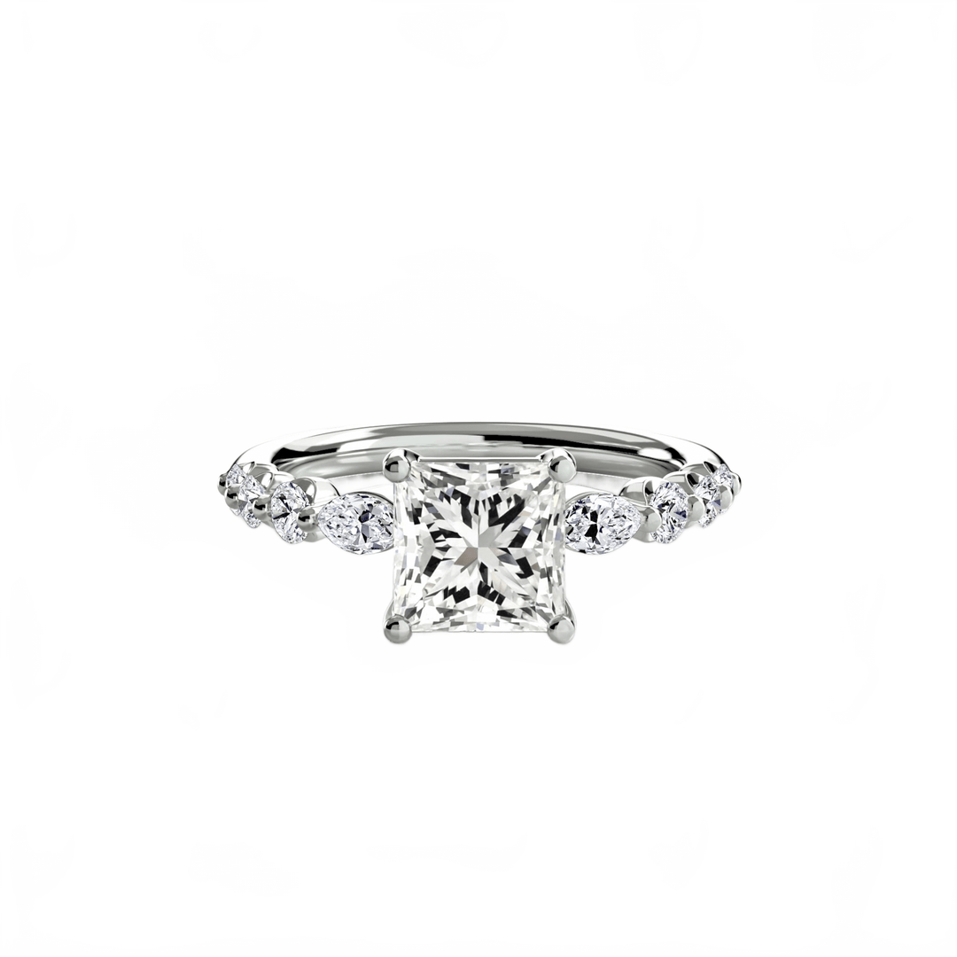 The Tiered Accent Ring in setting by 18 KARATS