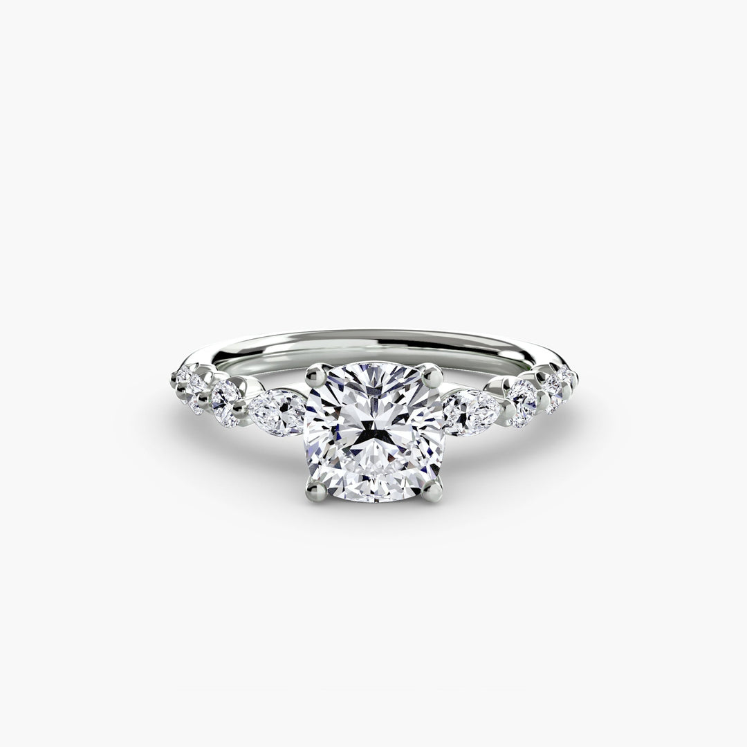 The Tiered Accent Ring in setting by 18 KARATS