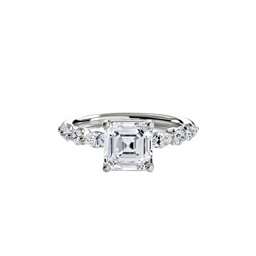 The Tiered Accent Ring in setting by 18 KARATS
