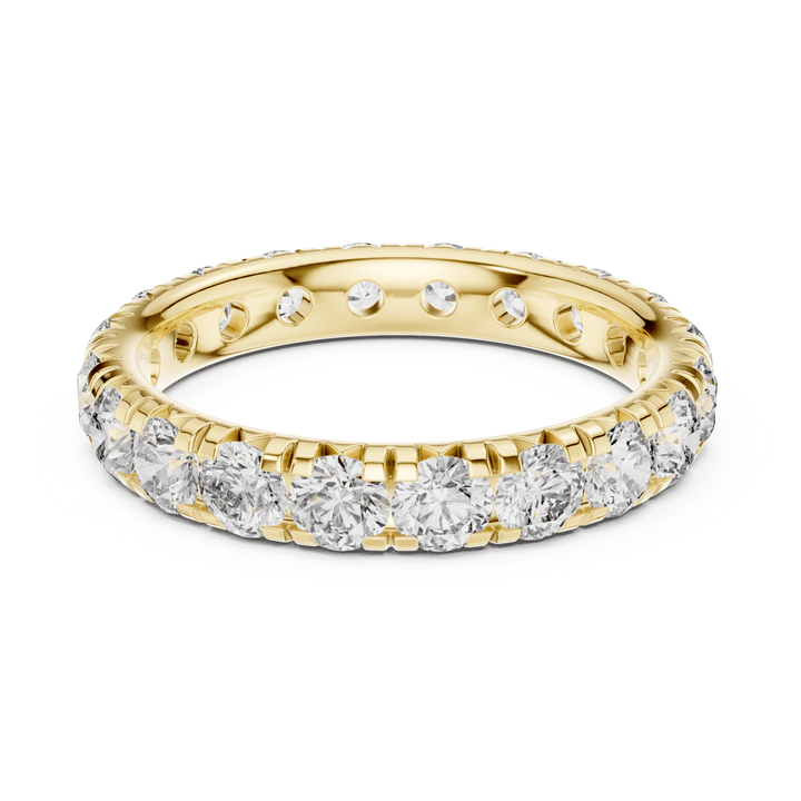 U-Pavé 2.2 ctw Diamond Eternity Band - B1172 in Wedding Bands by 18 KARATS INC.